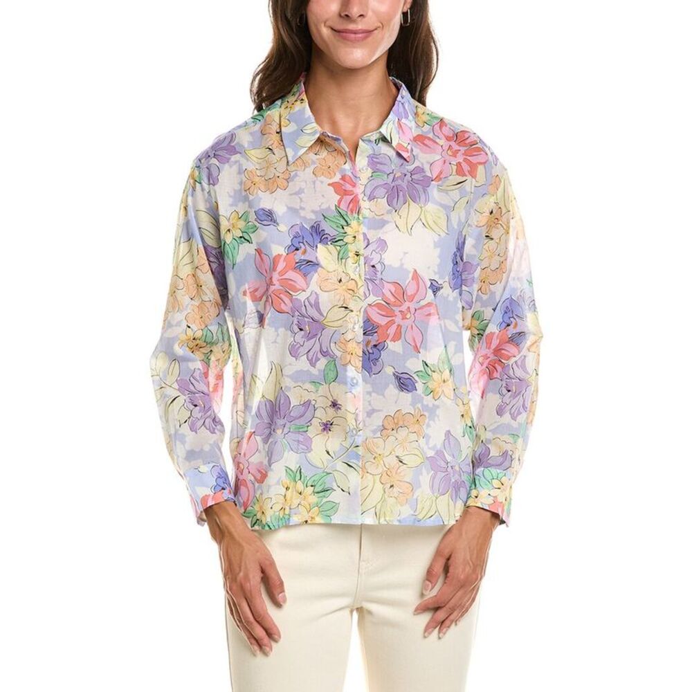 Insight New York Womens  Novelty Top, White
